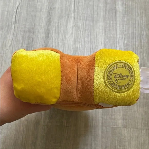 Kids Plush Clock Character Toy - Orange & Yellow - Picture 3 of 3